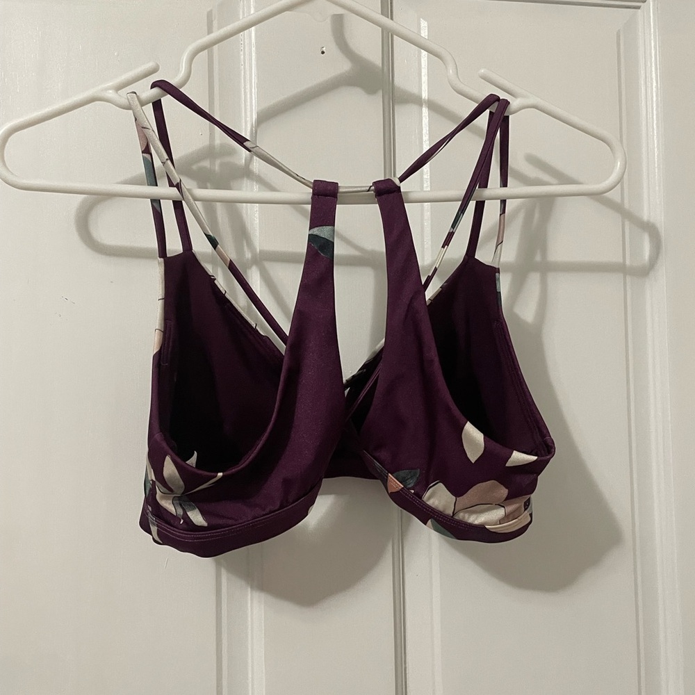 Athleta size small Floral Purple bra - Picture 12 of 12